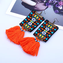 Load image into Gallery viewer, Womens Fashion Bohemian Earrings Long Tassel Fringe Boho Dangle Earrings Jewelry